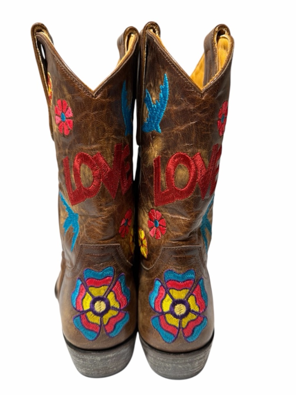 Old Gringo Checruda Brass Cowgirl Boots SIZE 8 $529 - Picture 11 of 14